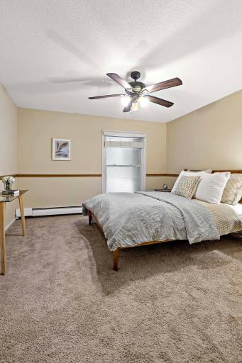 Wow! Great sized Bedrm. Ceiling lite fan. lots of closet space.