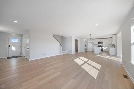 Another angle of the family room. This room is a great size!