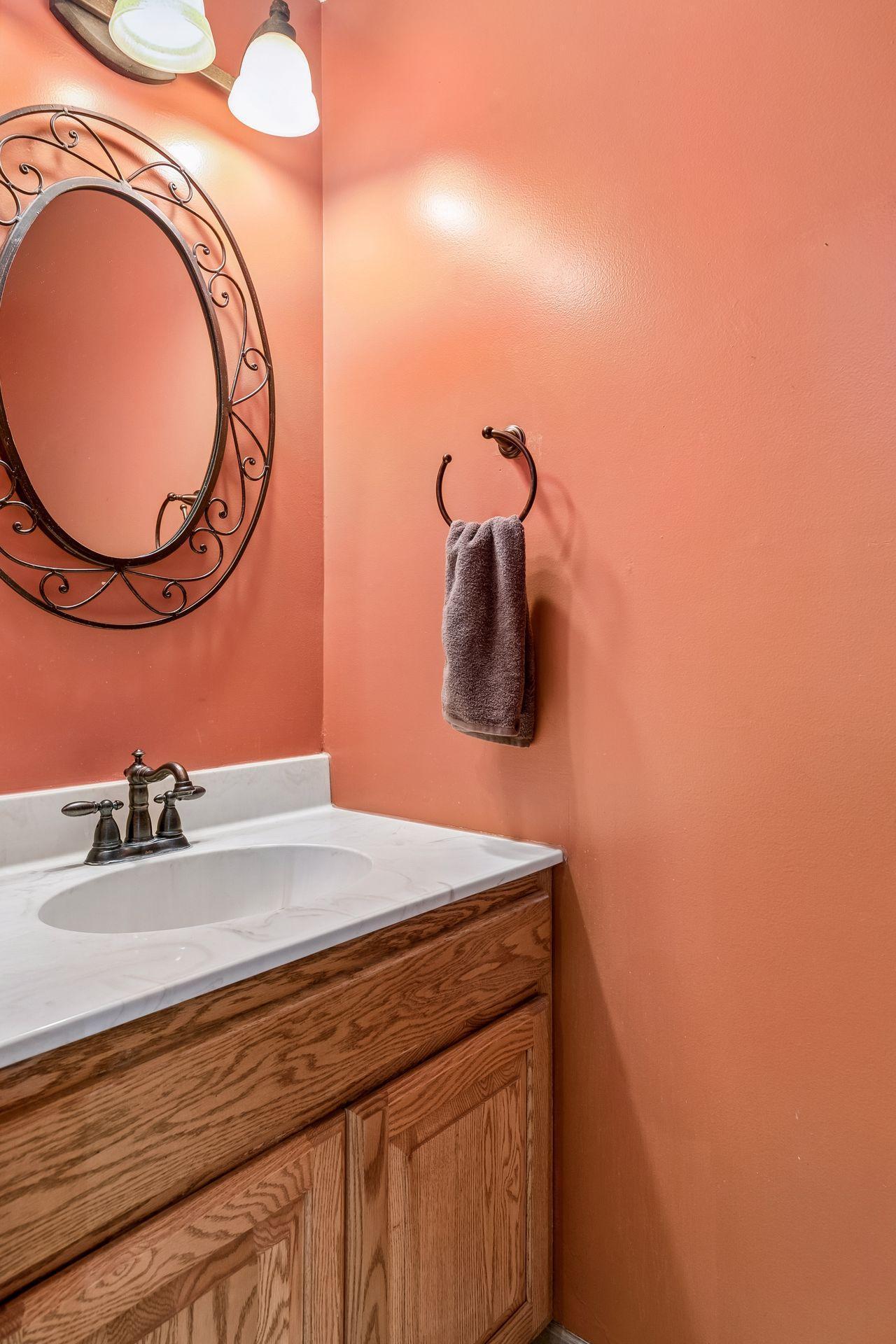 Main floor half bath