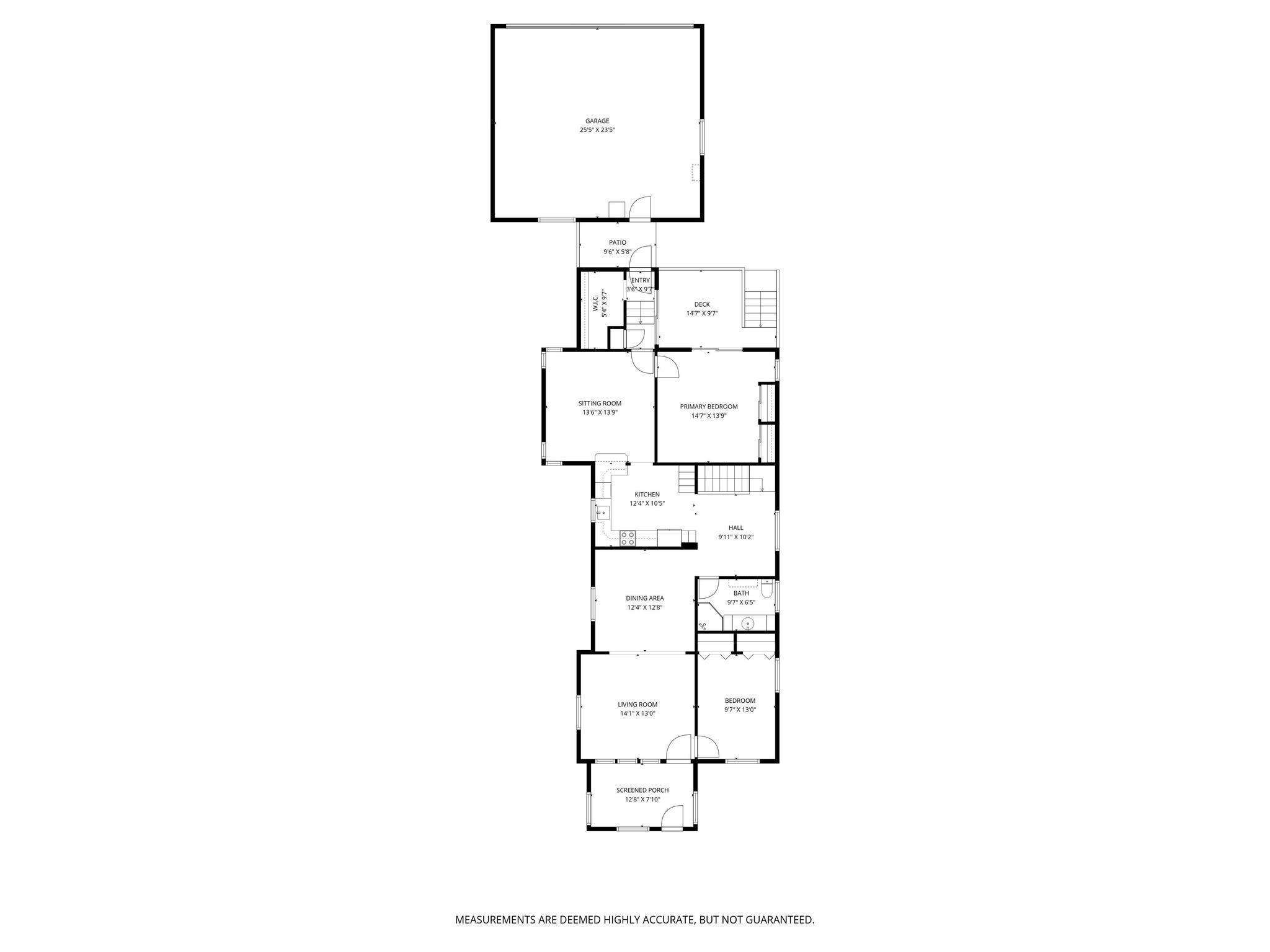 Floor plan (second floor)