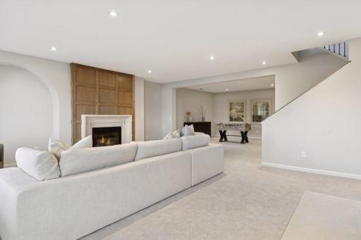 lower level family room