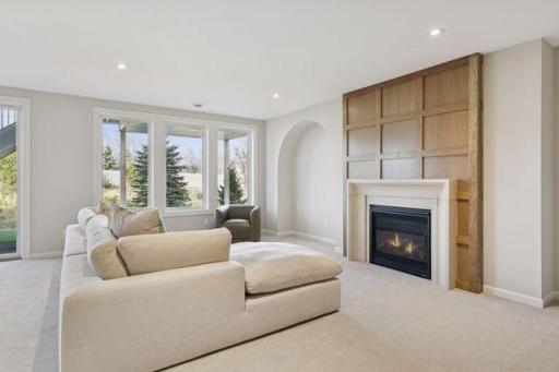 lower level family room