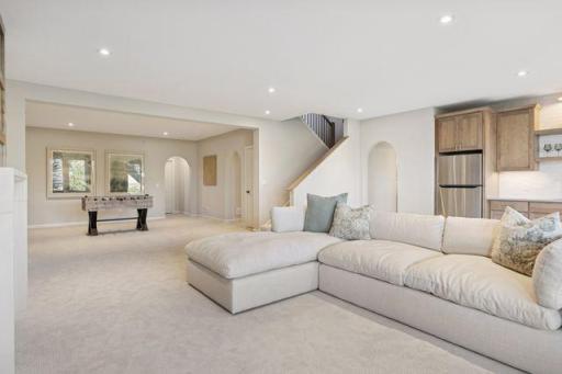 lower level family room