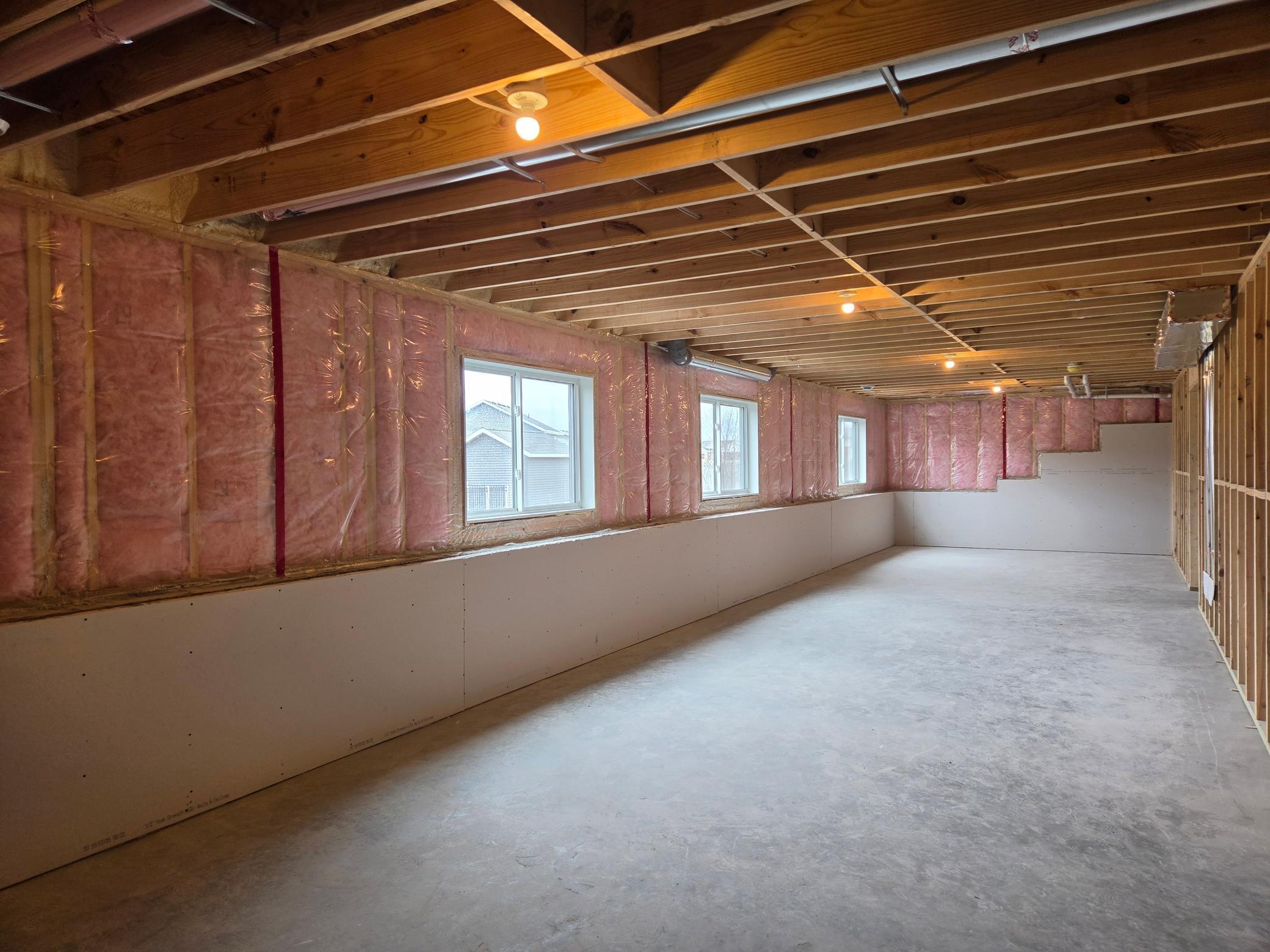 *ACTUAL PROPERTY* Unfinished Basement