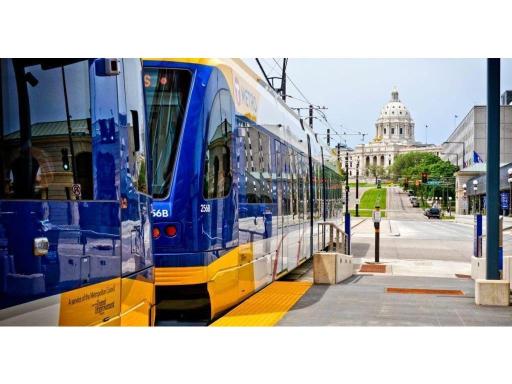 Hop on the light rail from Central Station 3 blocks away