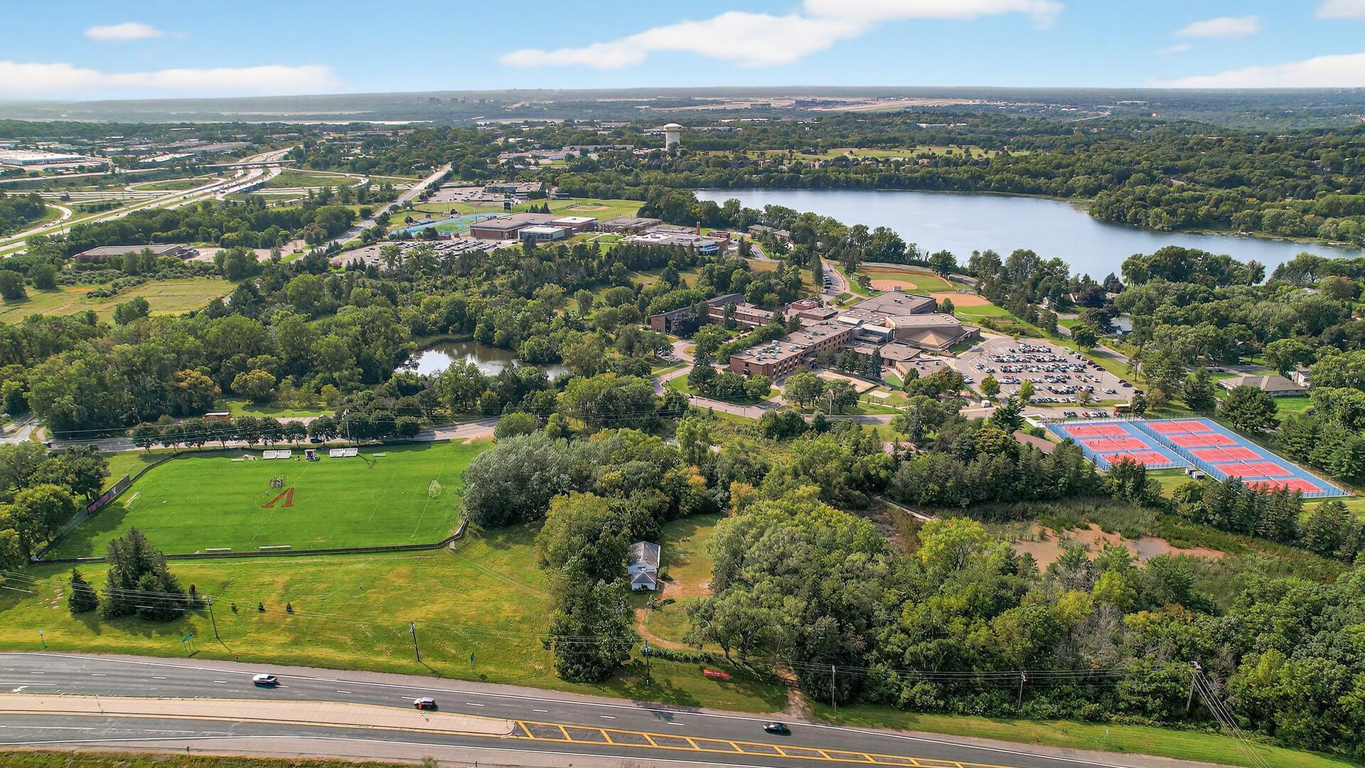 Walking distance to Visitation, St. Thomas Academy, and Rogers Lake