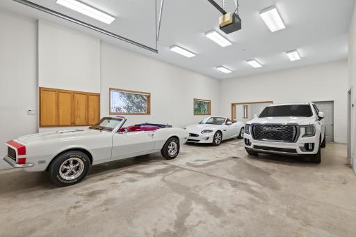 Front 4 Stall Garage includes In-Floor Heating