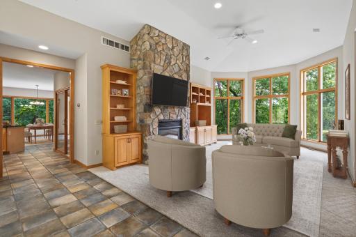 Main Floor Living Room - Photo is Virtually Staged