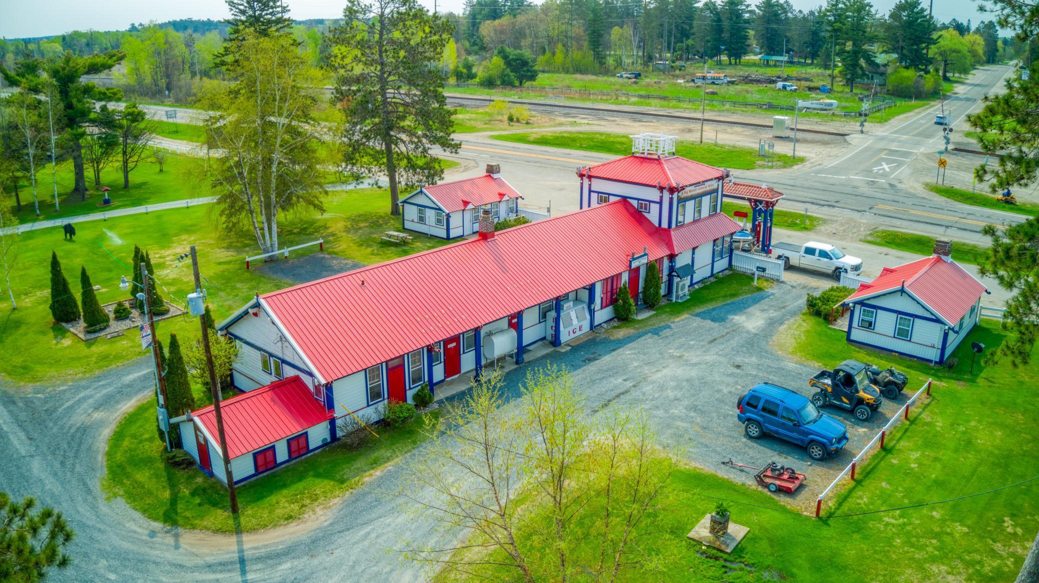 Side view of General Store