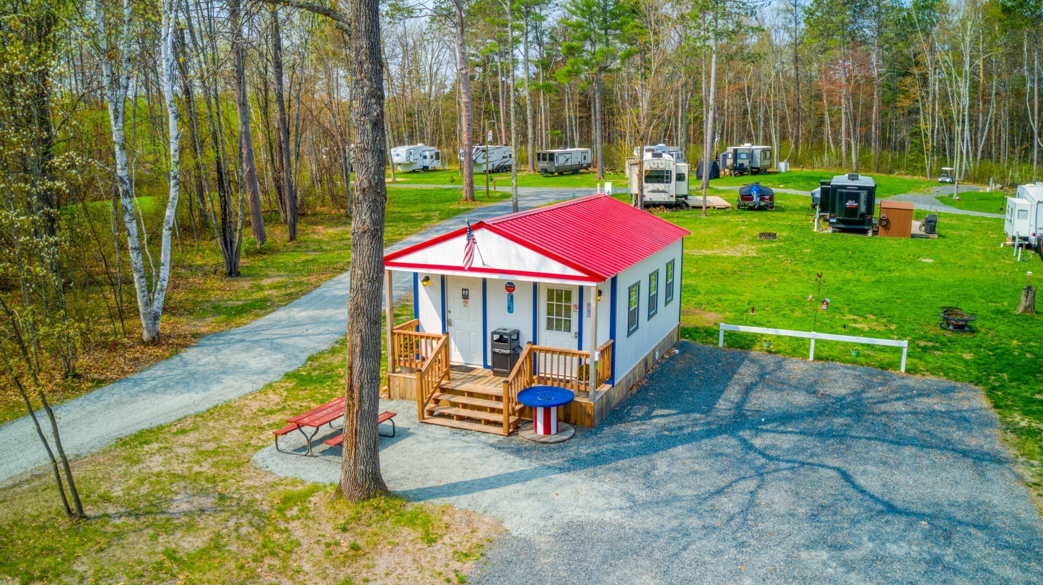 Park Guests laundry and Restroom facility
