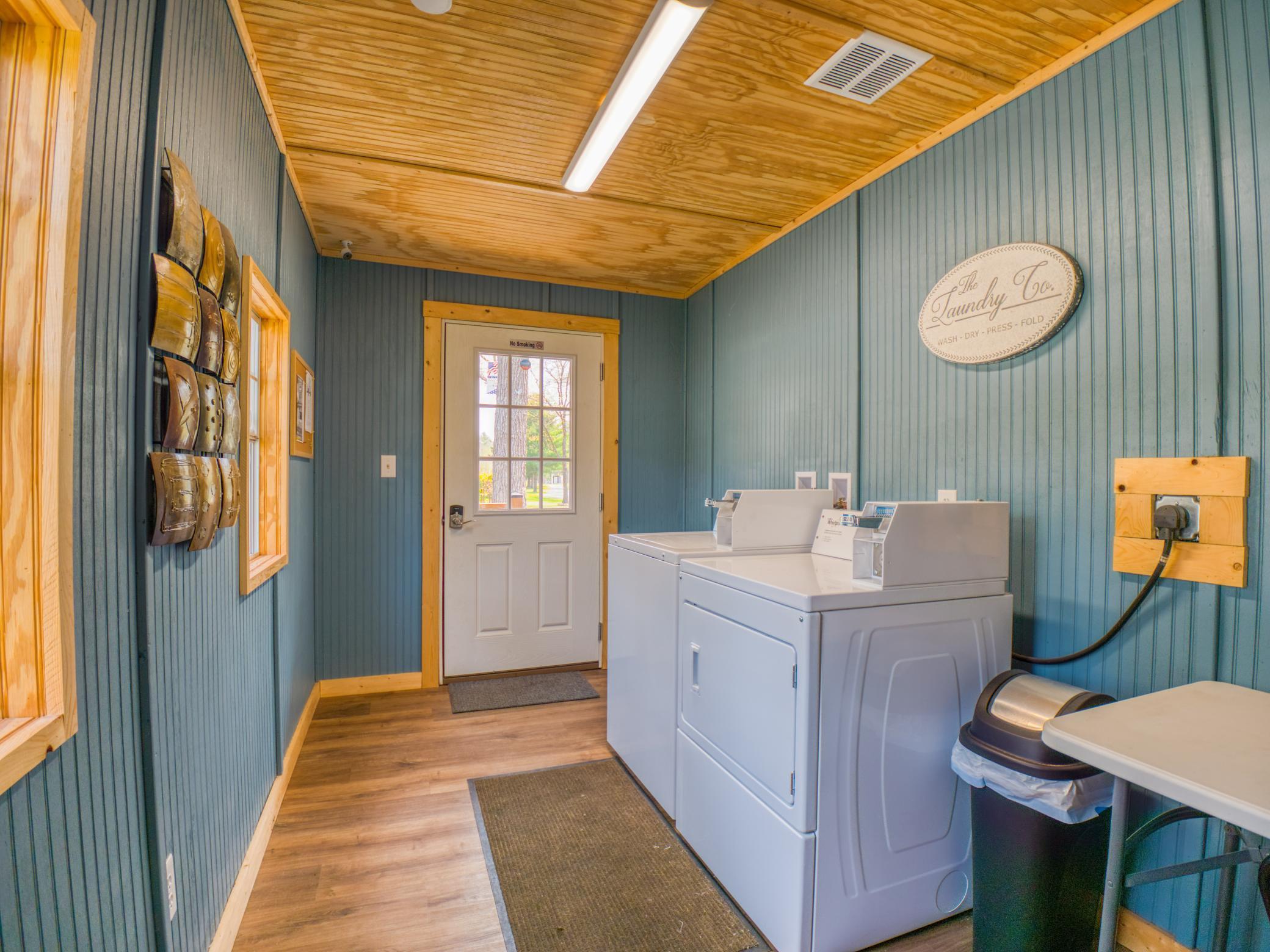 Guest Laundry, updated facility