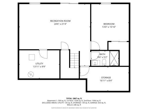 Lower Level Floorplan