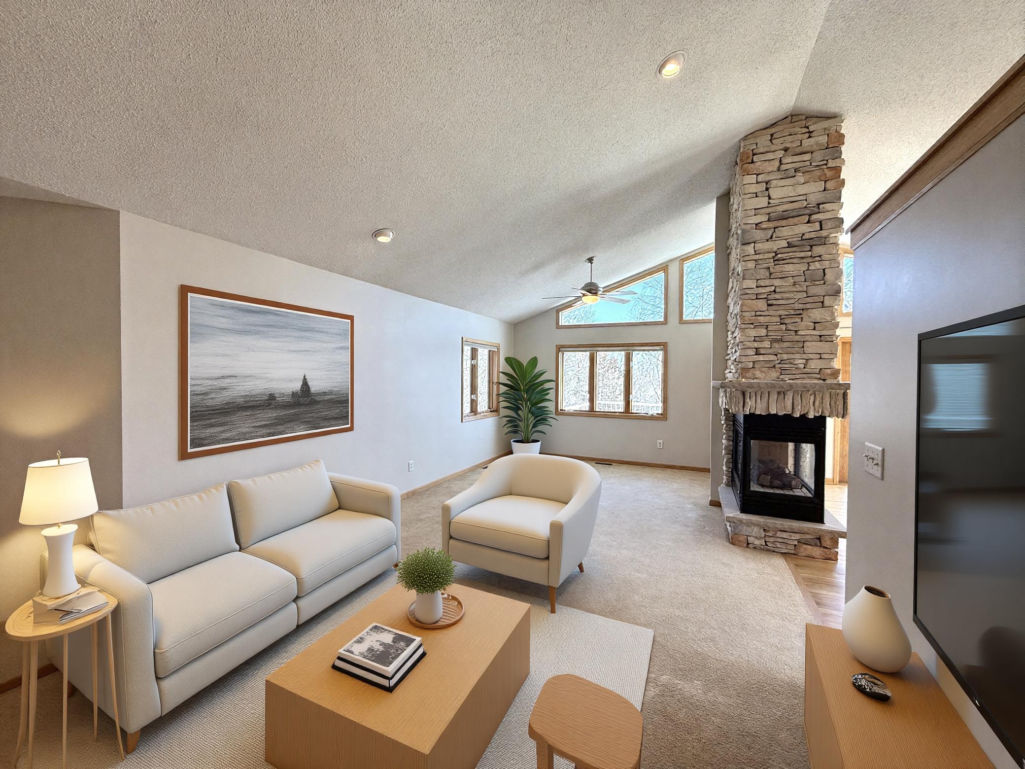 Virtually Staged, Living Room