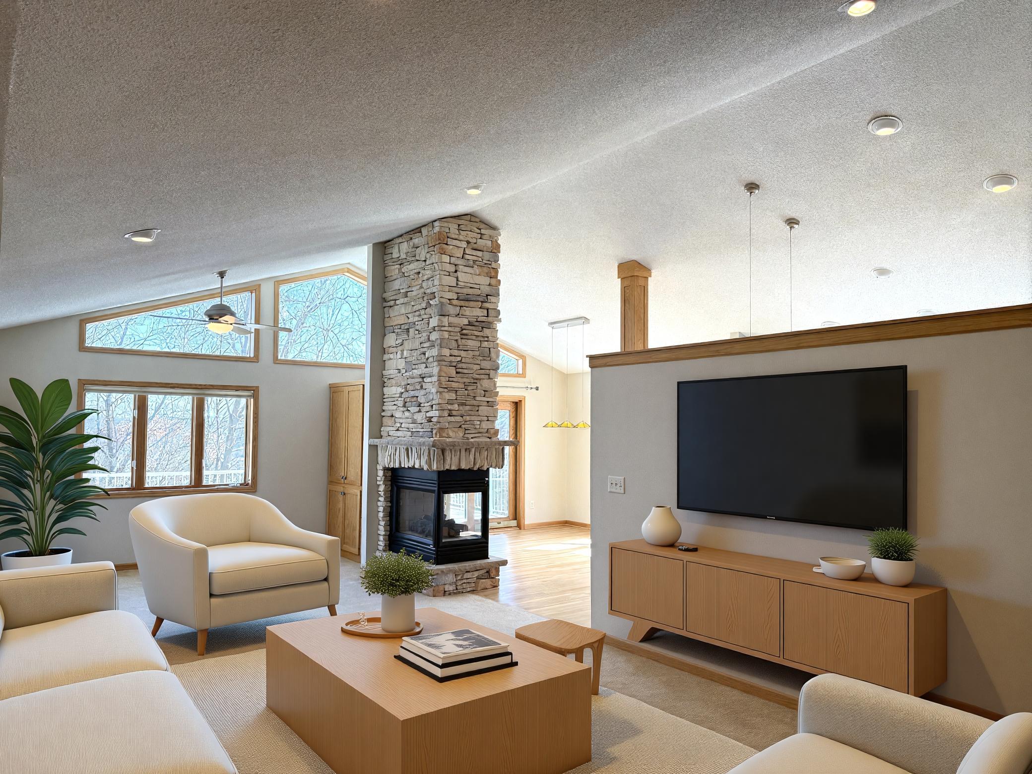 Virtually Staged, Living Room