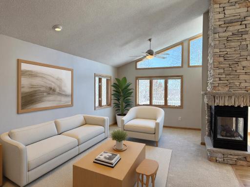 Virtually Staged, Living Room