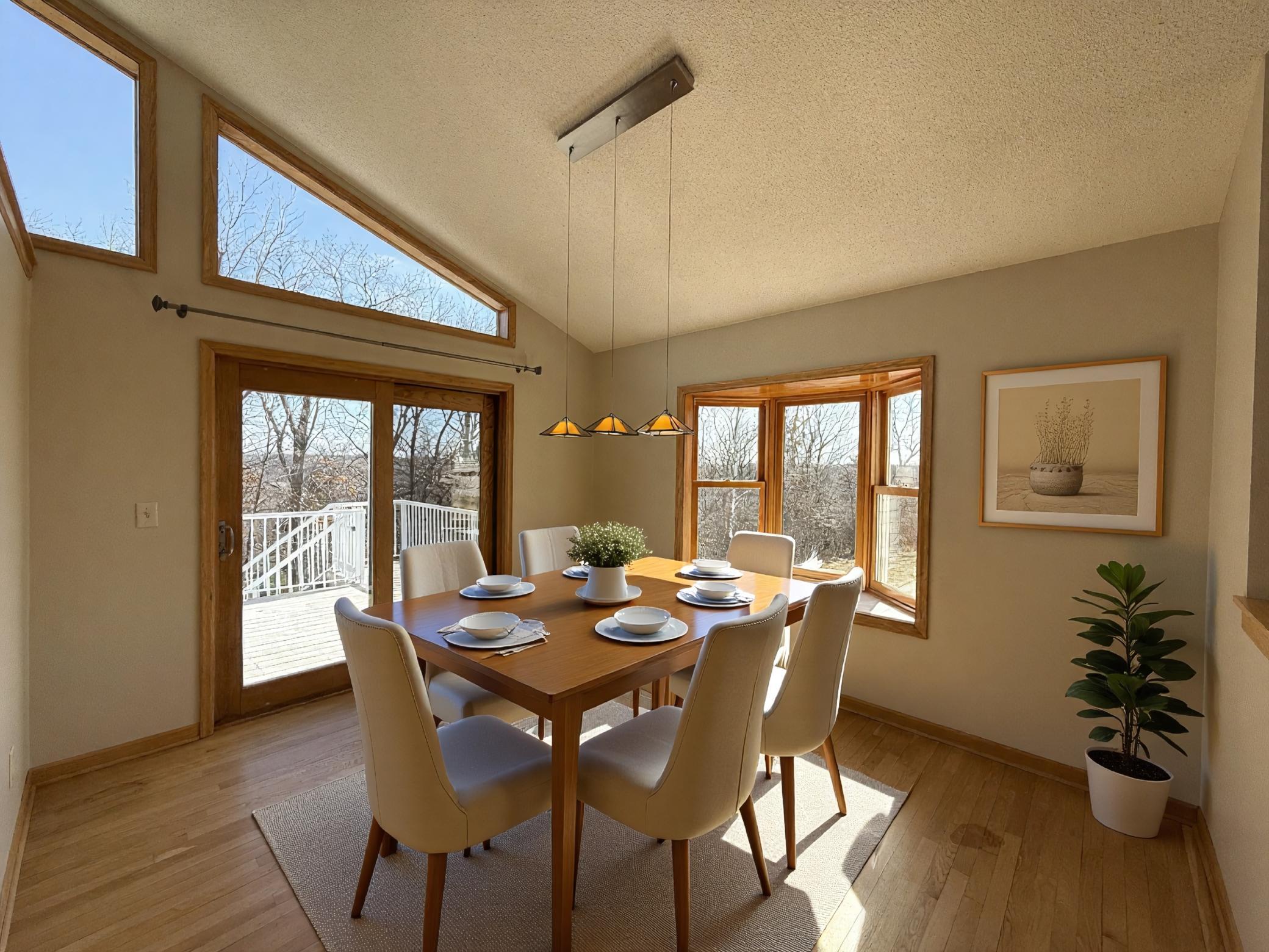 Virtually Staged, Dining Room