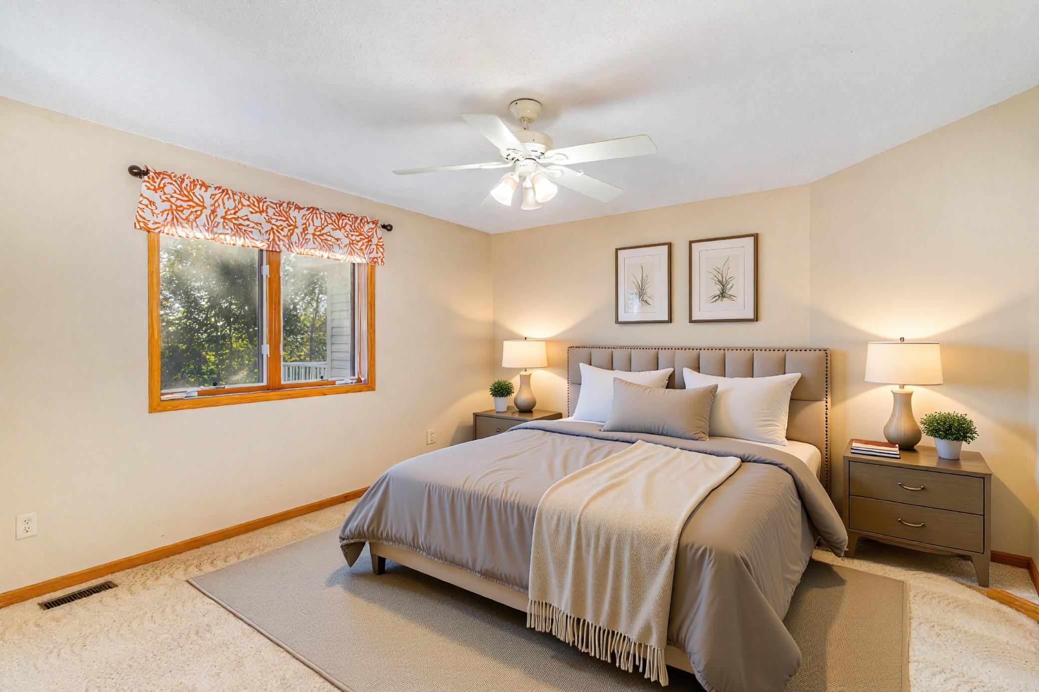 Virtually Staged, Primary Bedroom