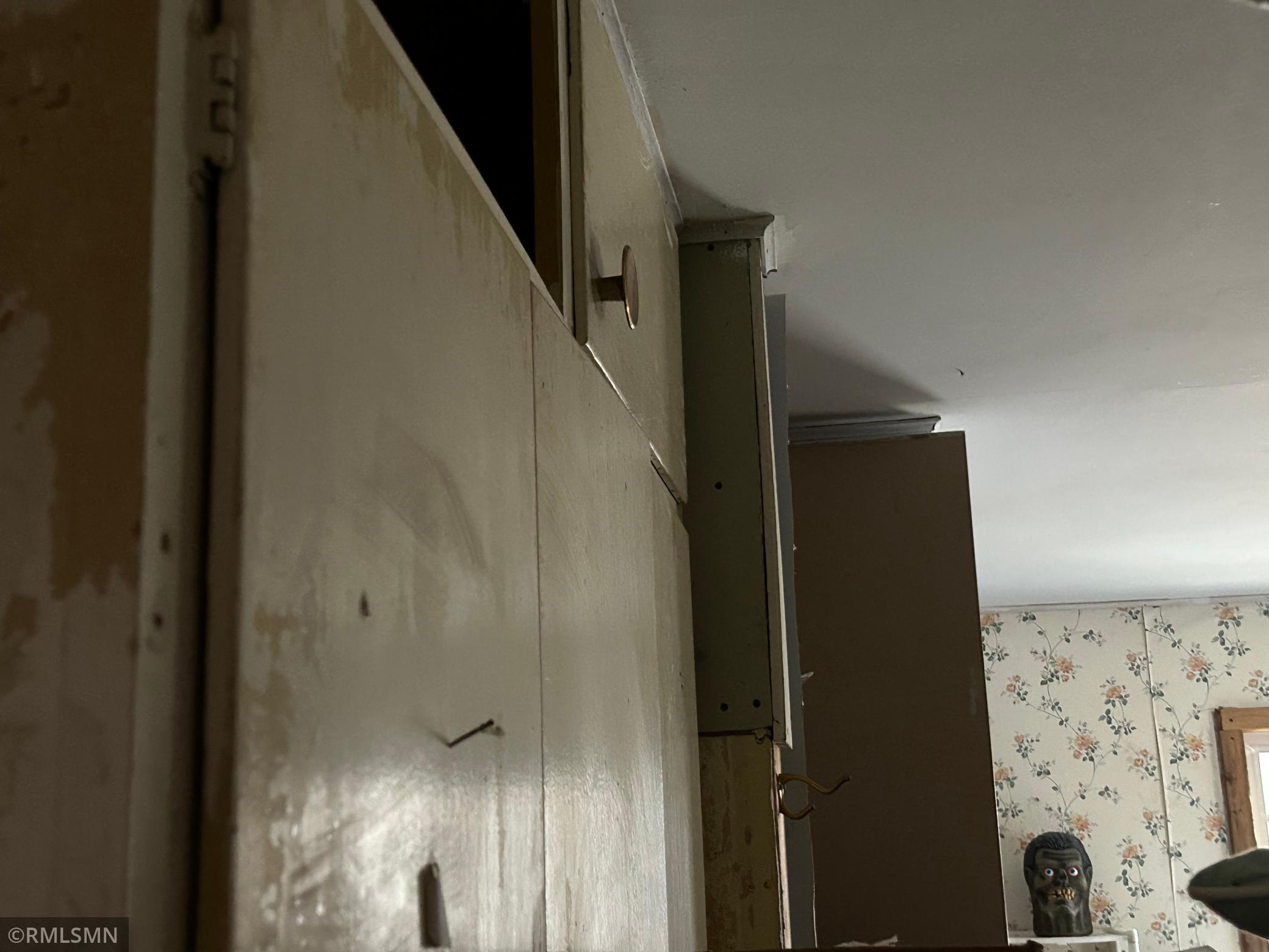 built-ins/closet in house bedroom