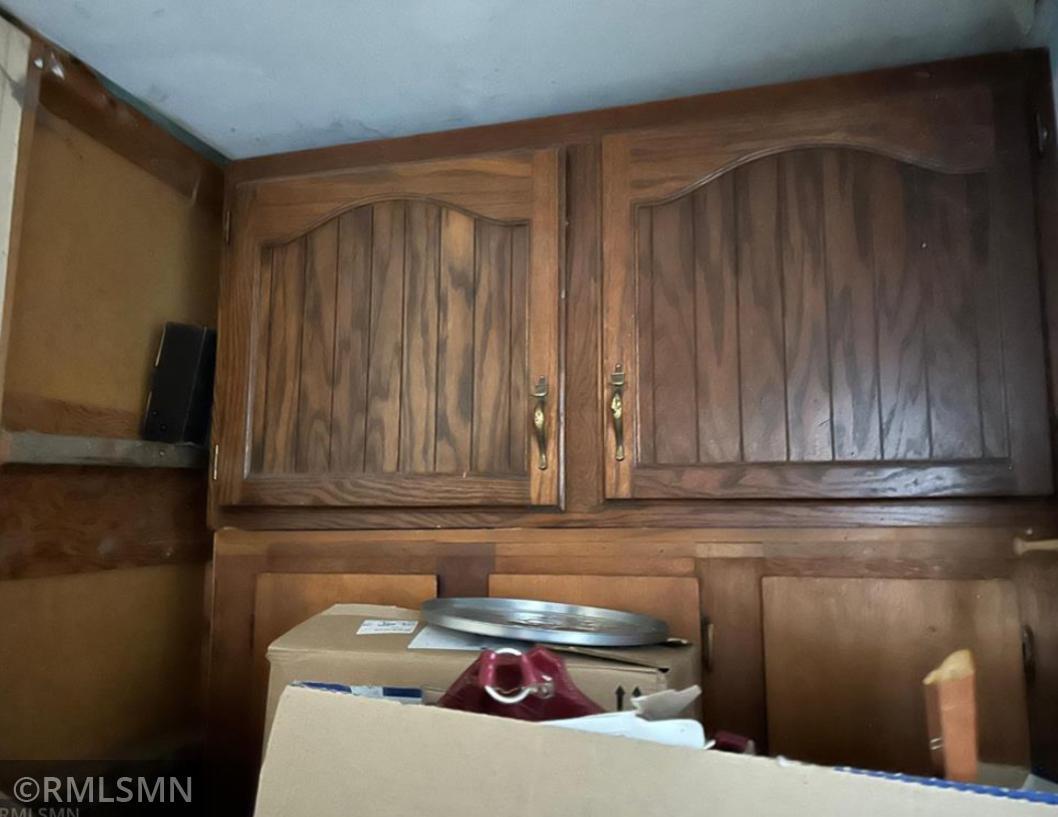 Kitchen cabinets in house