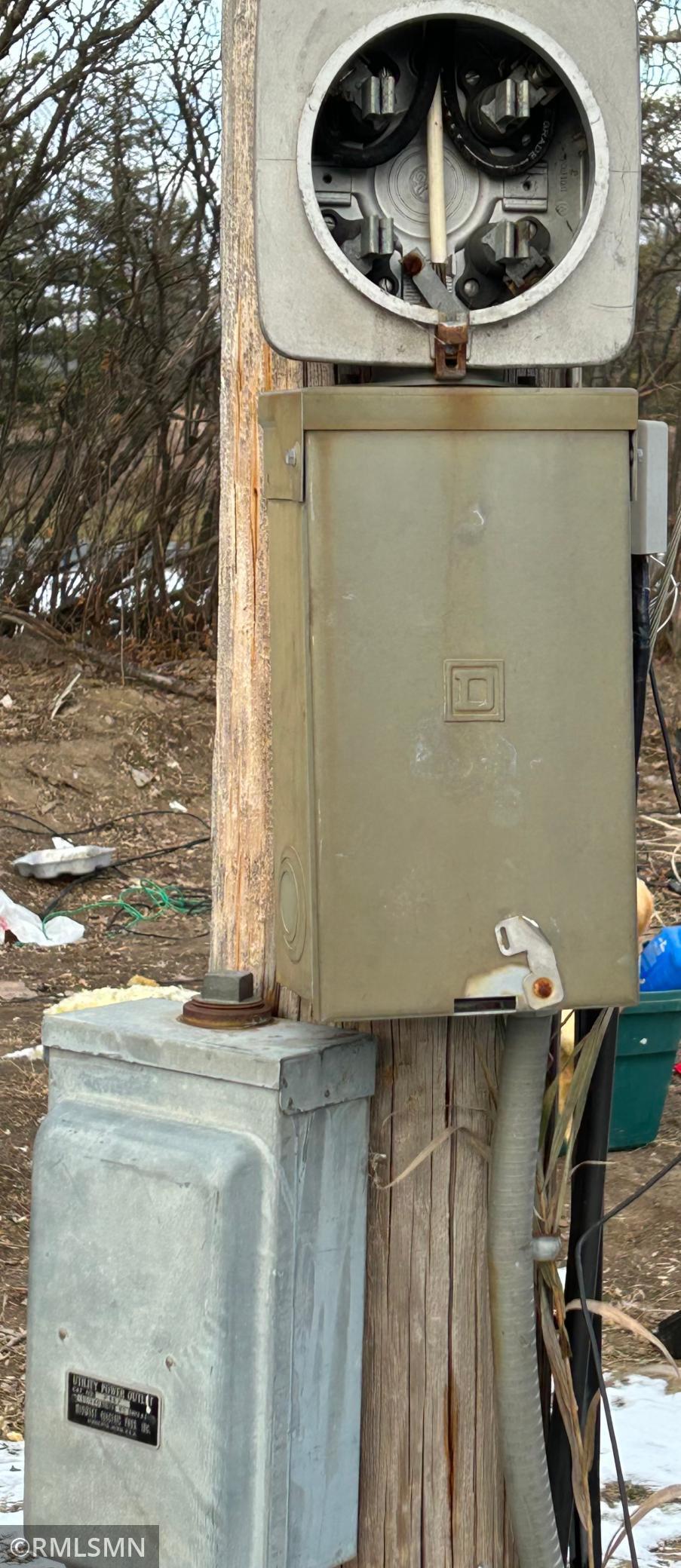 electric not hooked up