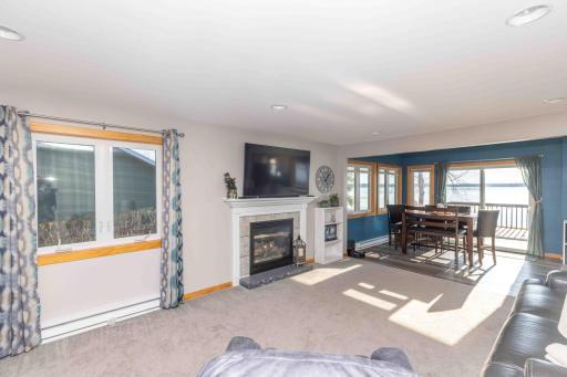 Bright and spacious living room.