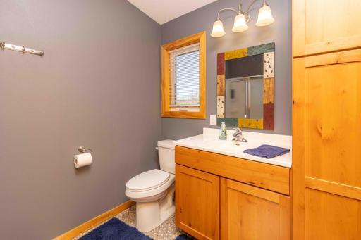 Upstairs 3/4 bathroom