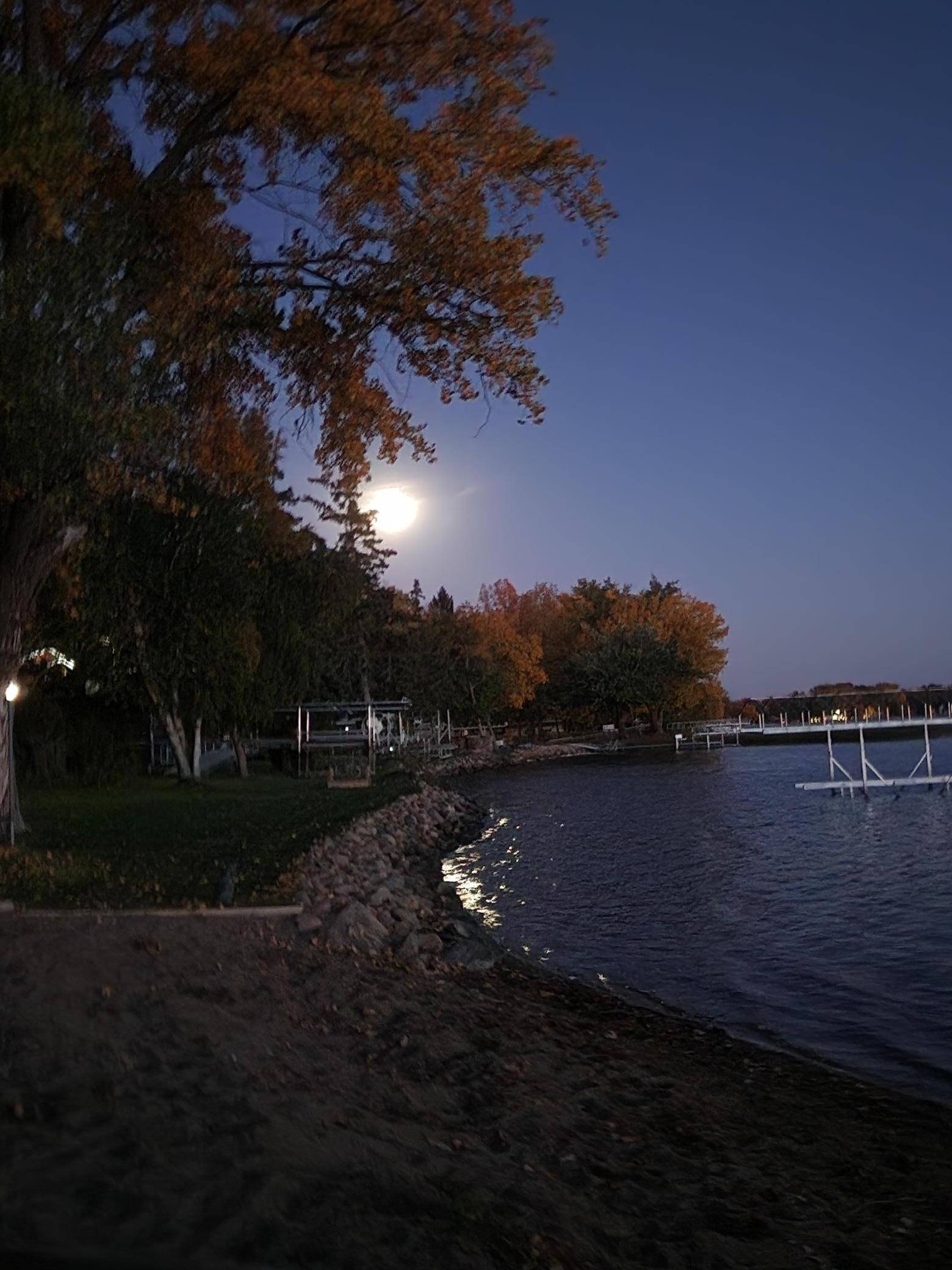 Evenings in the fall