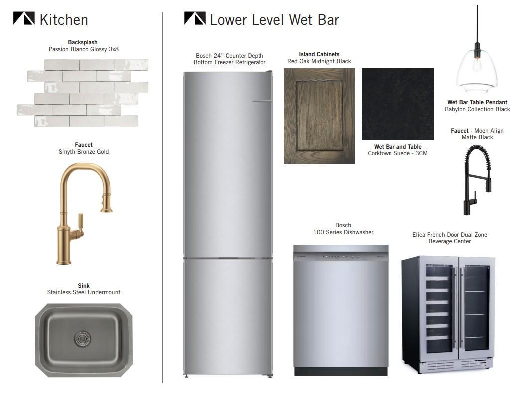 20069 Globe Drive | Kitchen and Wet Bar Selections