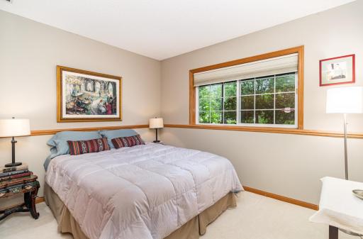 Lower level third/guest bedroom with generous natural light!