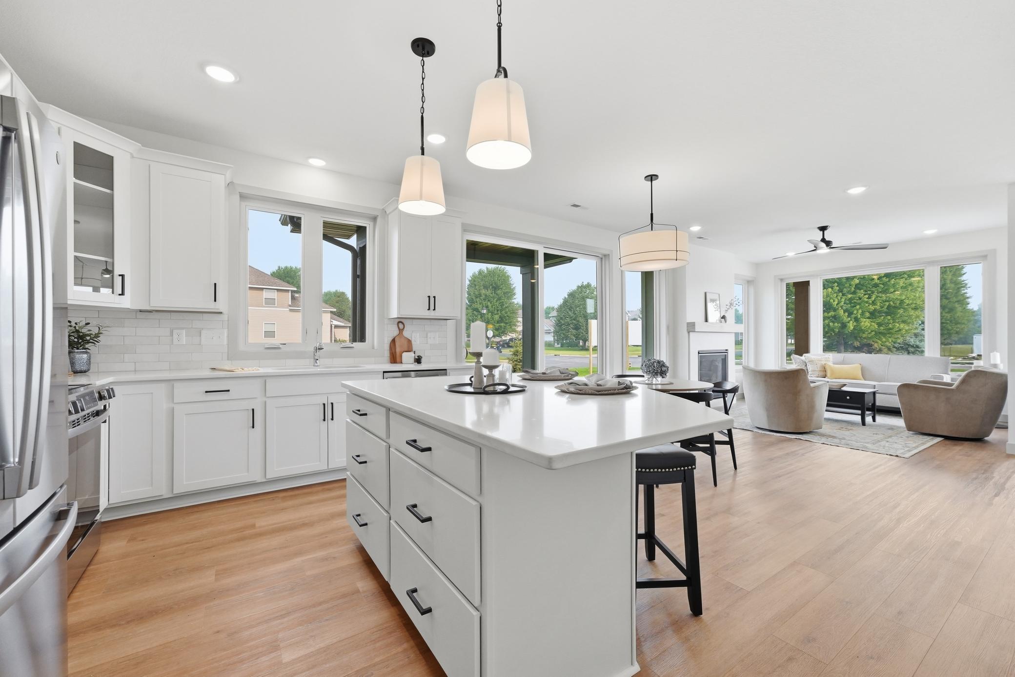 Beautiful, open floor plan