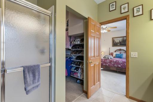 With the Walk In Closet and Bathroom in One Room, an Early Riser Can Begin the Day While the Other Sleeps in!