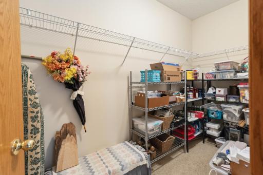 Here's a Look into Bedroom 4's Closet. Each of the 3 Bedroom Closets in the Lower Level are Walk Ins That are Larger Than You'd Expect, This One is 11 x 4.5 ft.