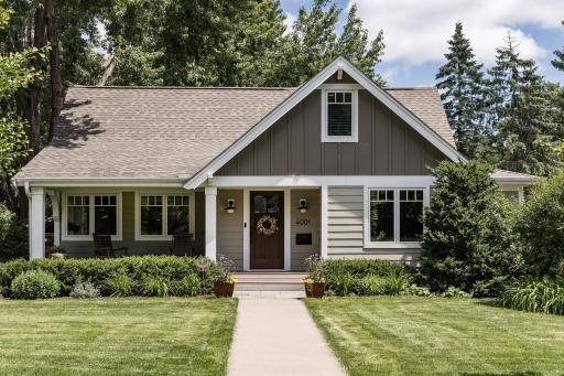 Combining classic cottage character with upscale finishes and modern comfort, this exceptional home has won the BLEND award for design that fits seamlessly in the neighborhood.