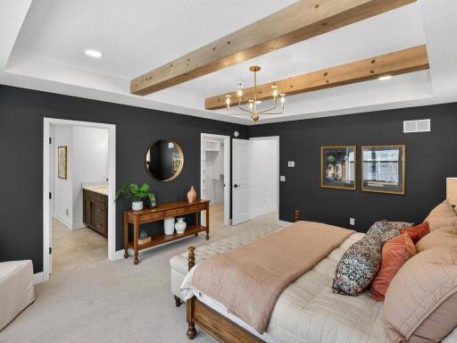 Well-proportioned bedroom with ample space and natural light.