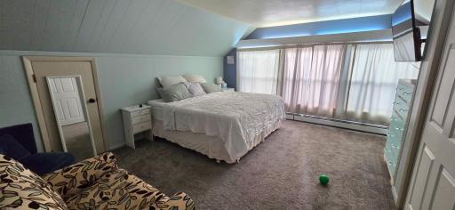 Primary bedroom on upper level