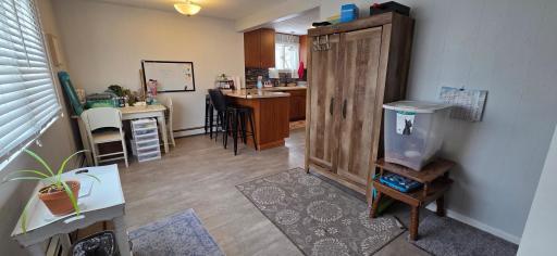 Breakfast nook/flex space