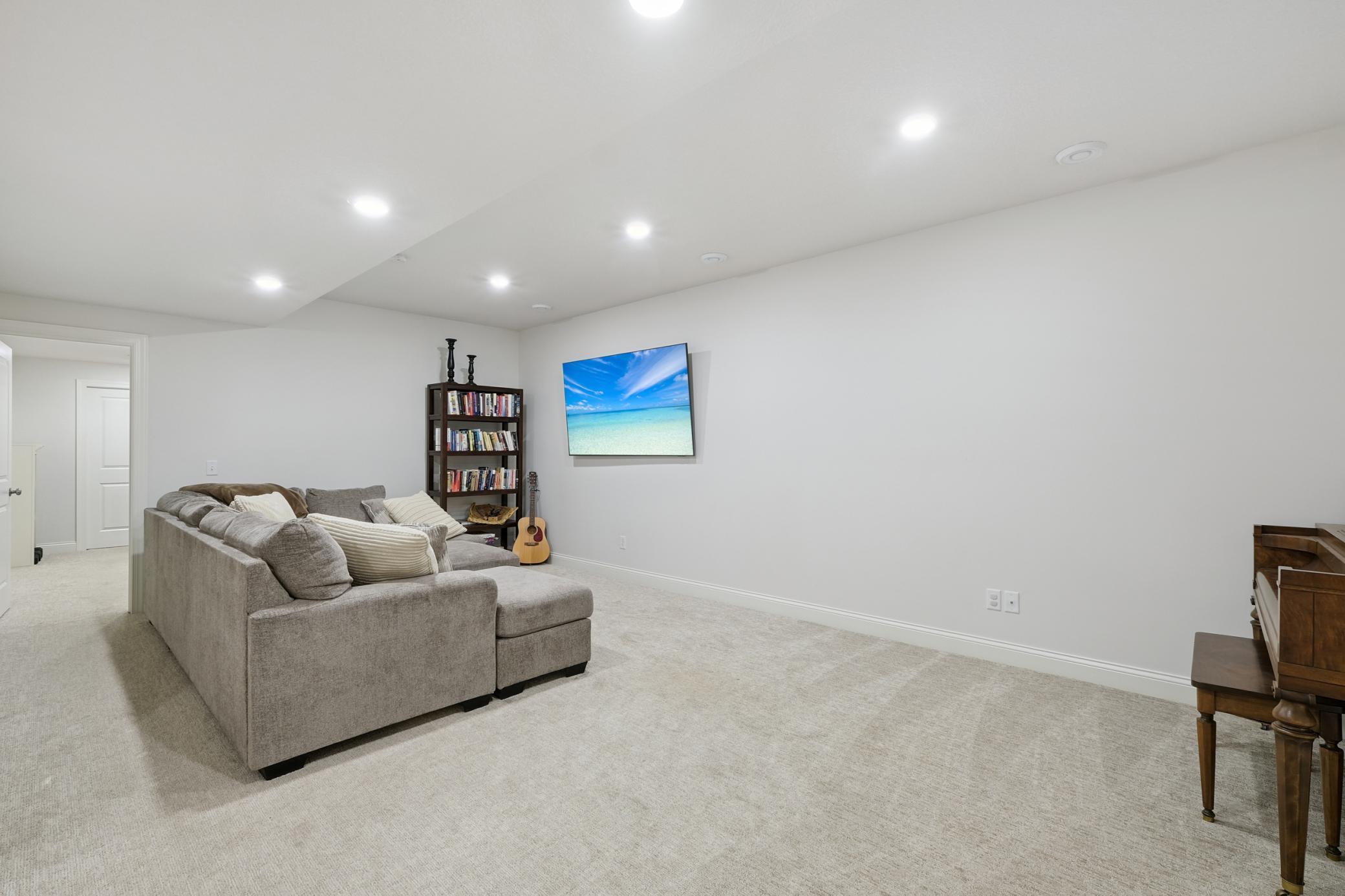 Lower level family room