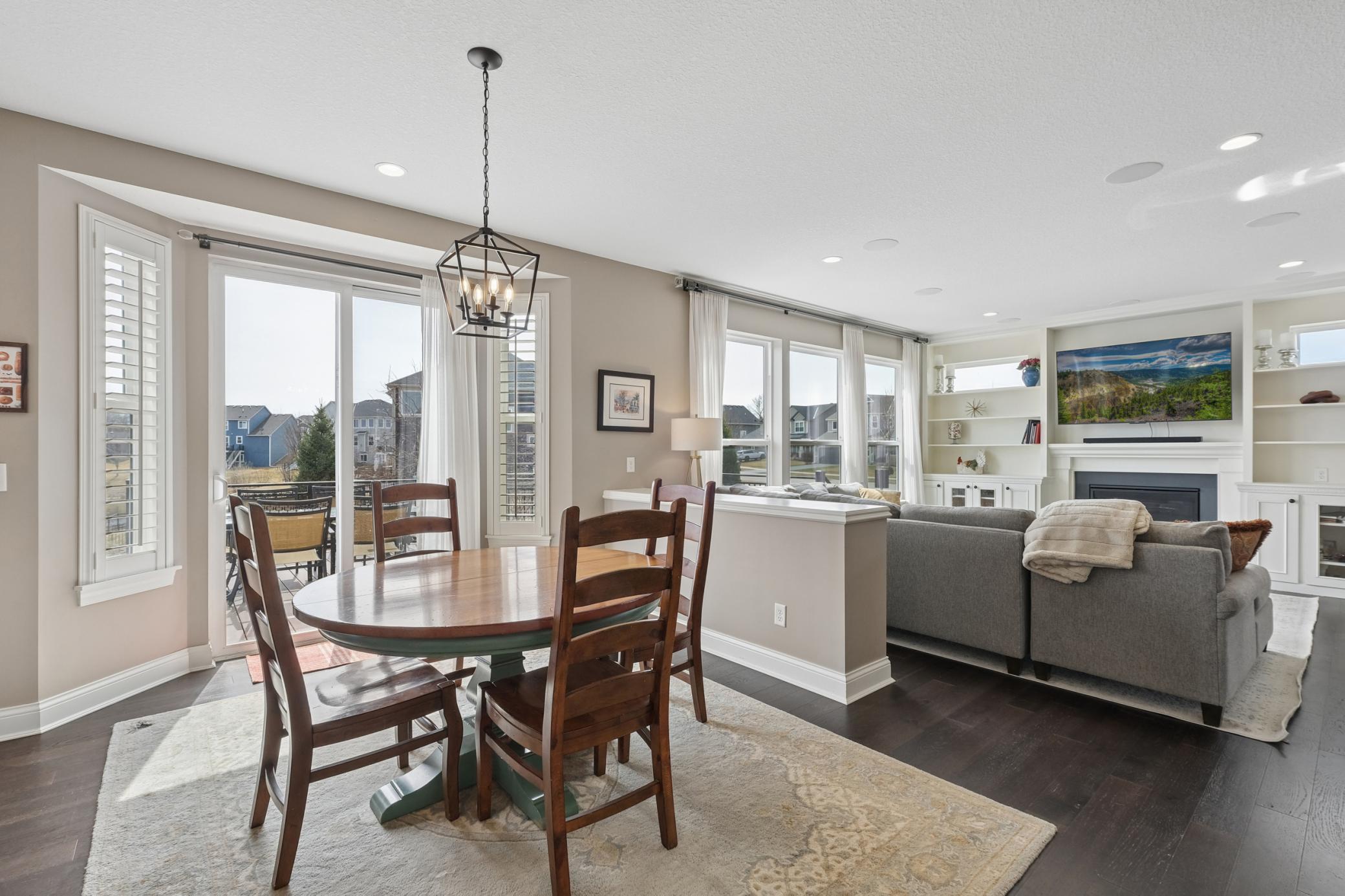 Ideal floor plan for entertaining