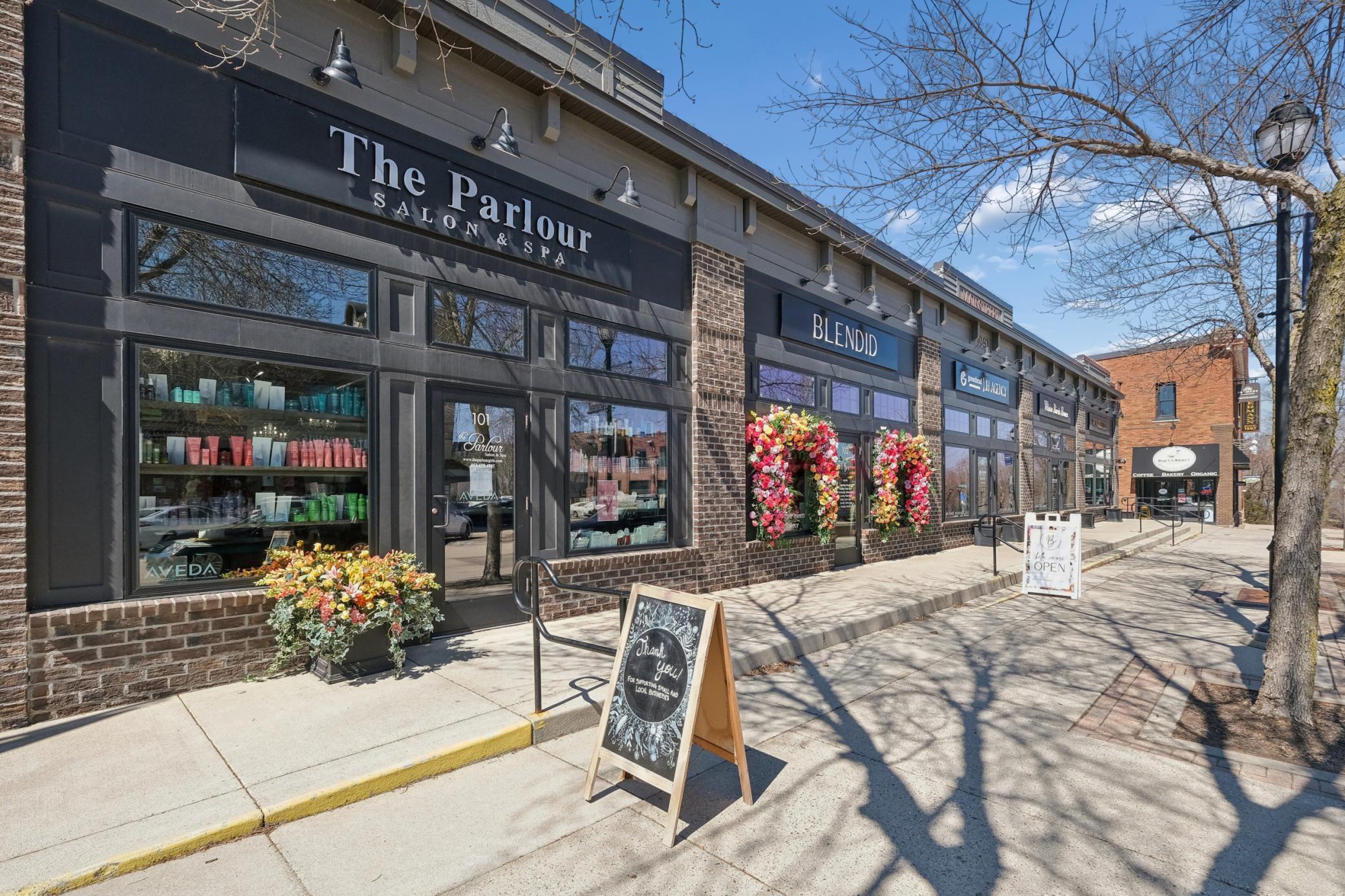 Downtown Victoria shops