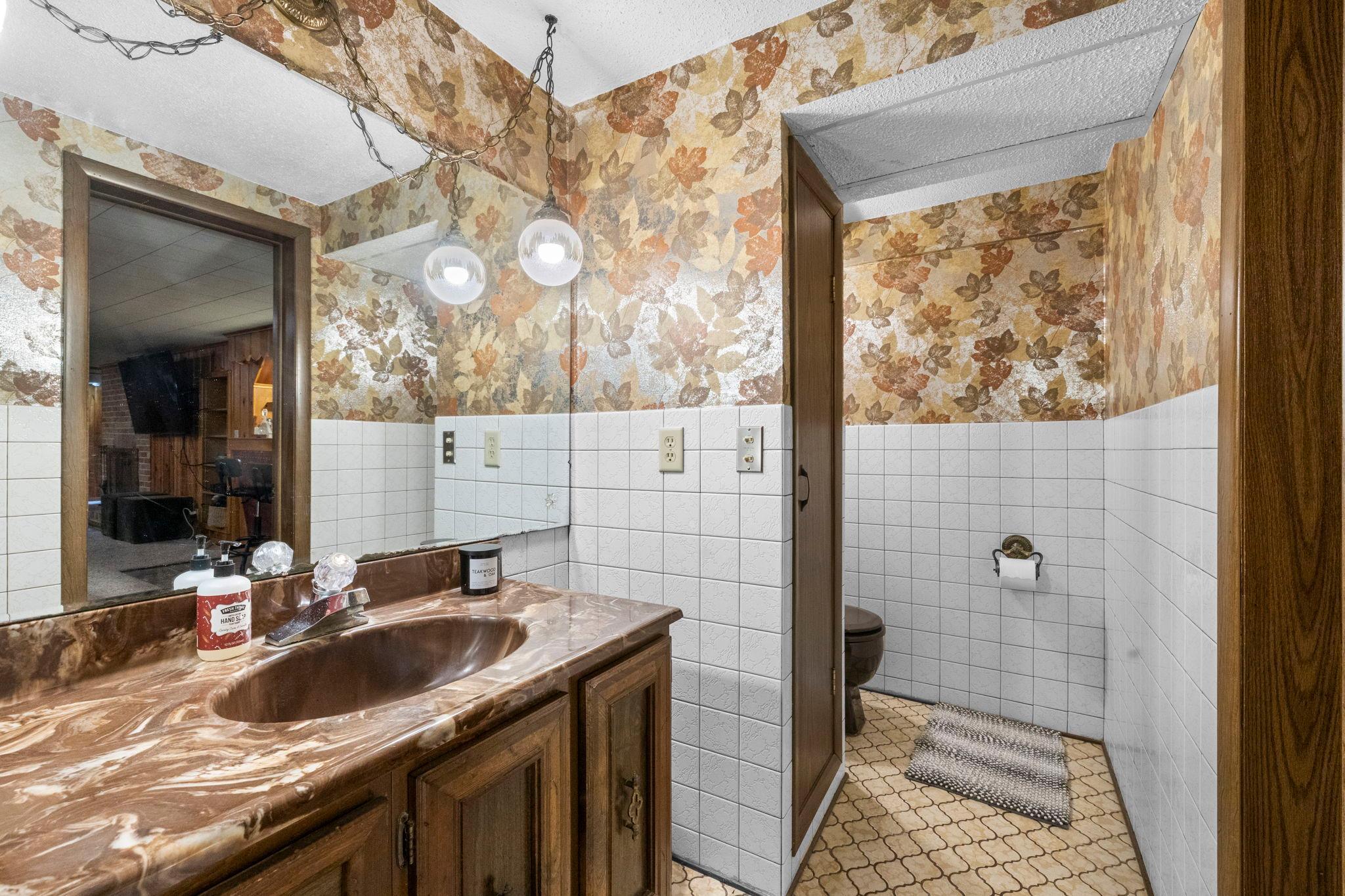 3/4 Bathroom lower level