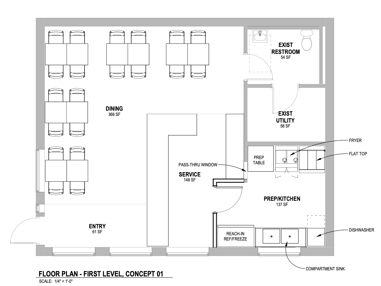 FLOOR PLAN -CONCEPTUAL CONFIGURATIONS
