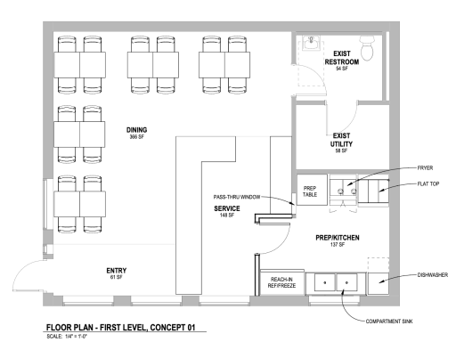 FLOOR PLAN -CONCEPTUAL CONFIGURATIONS