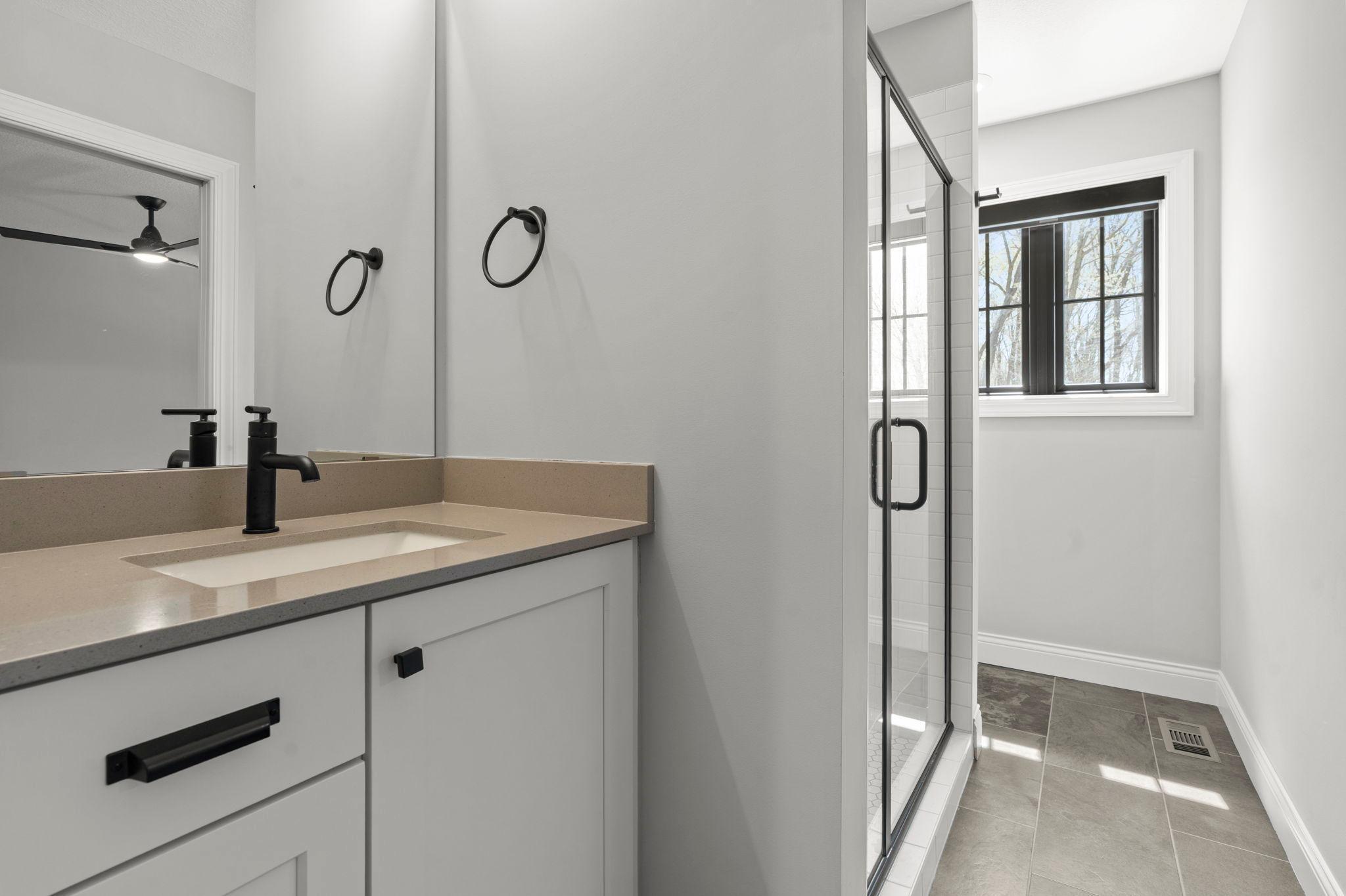 Each of the 5 bedrooms has it's own bathroom