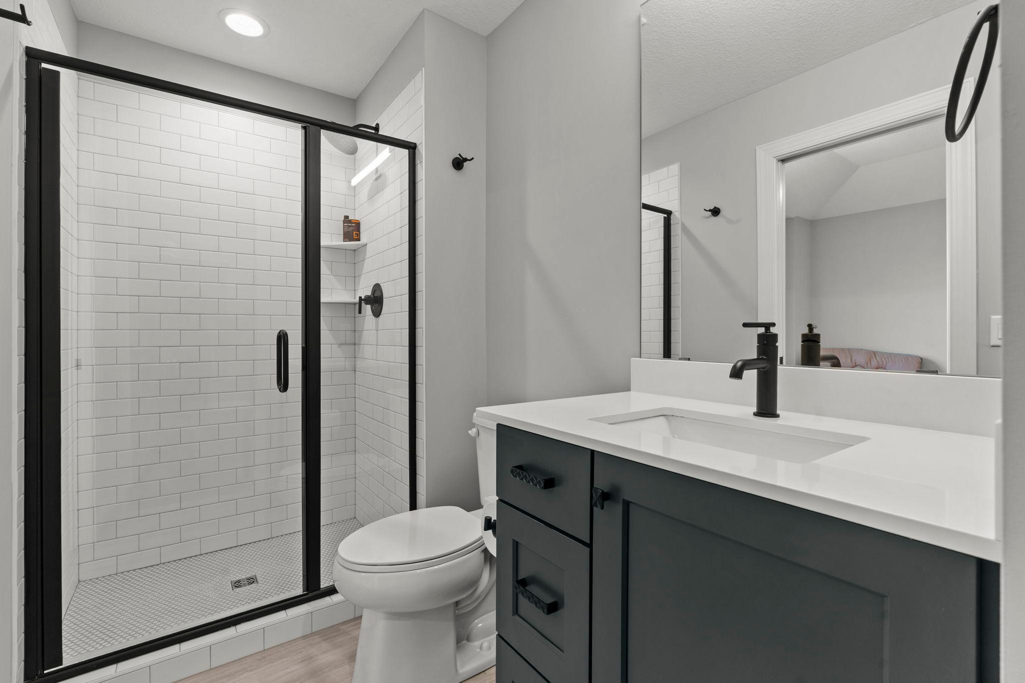 Each of the 5 bedrooms has it's own bathroom