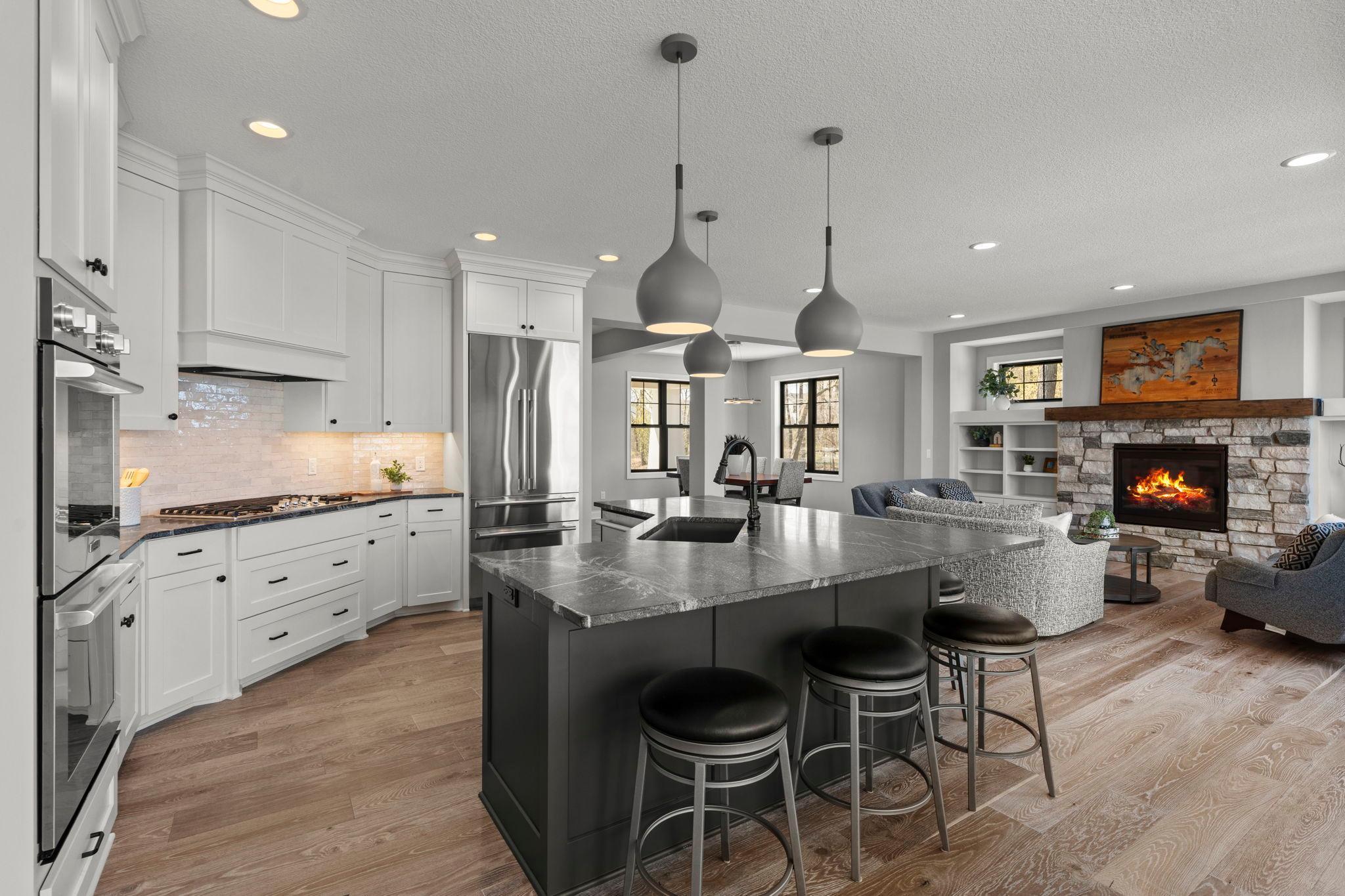 Spacious open floor plan