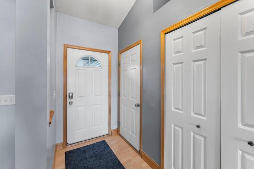 Nice closet space for your coats and shoes as you enter