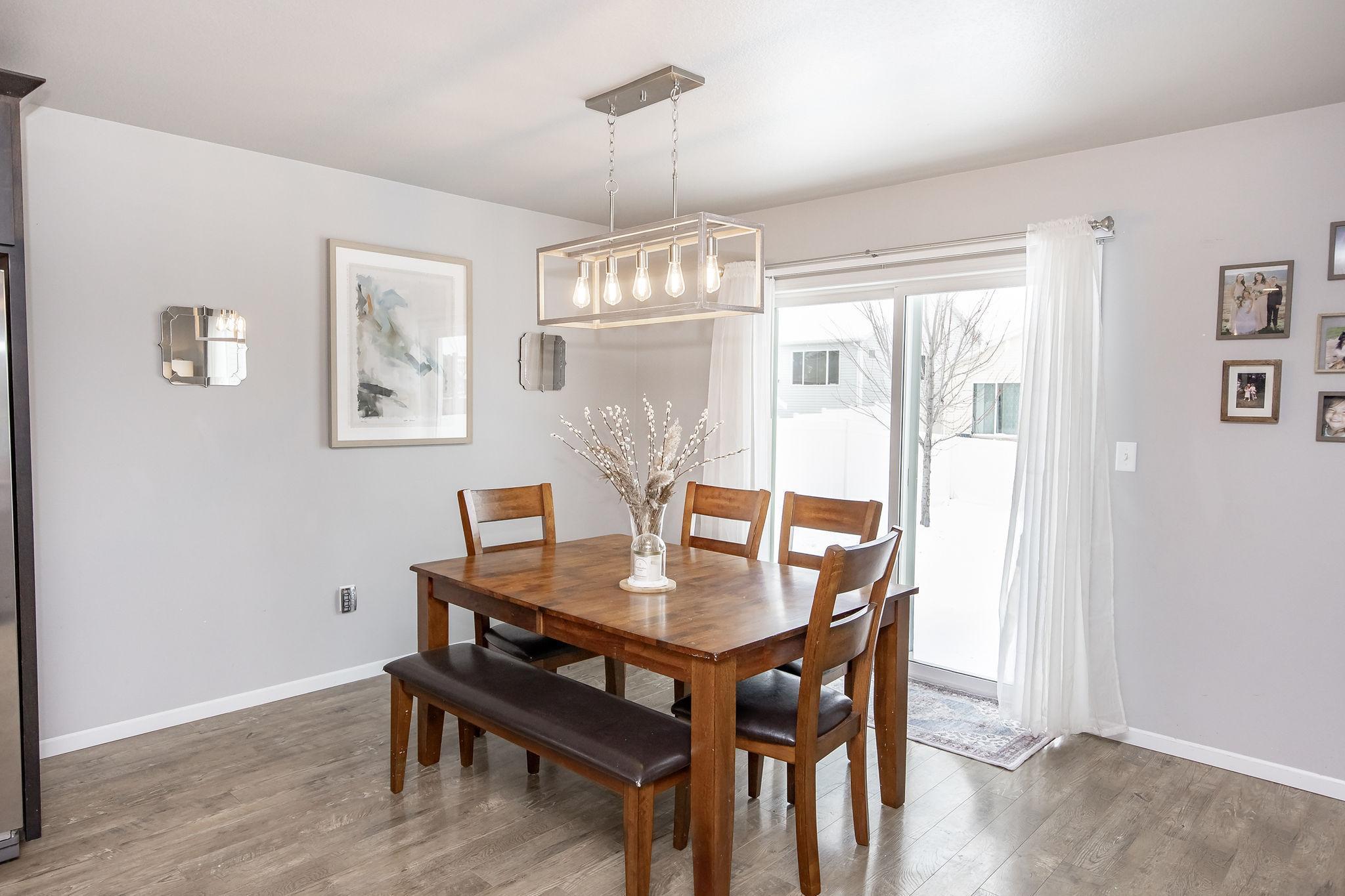 Dining Room w/ Patio door