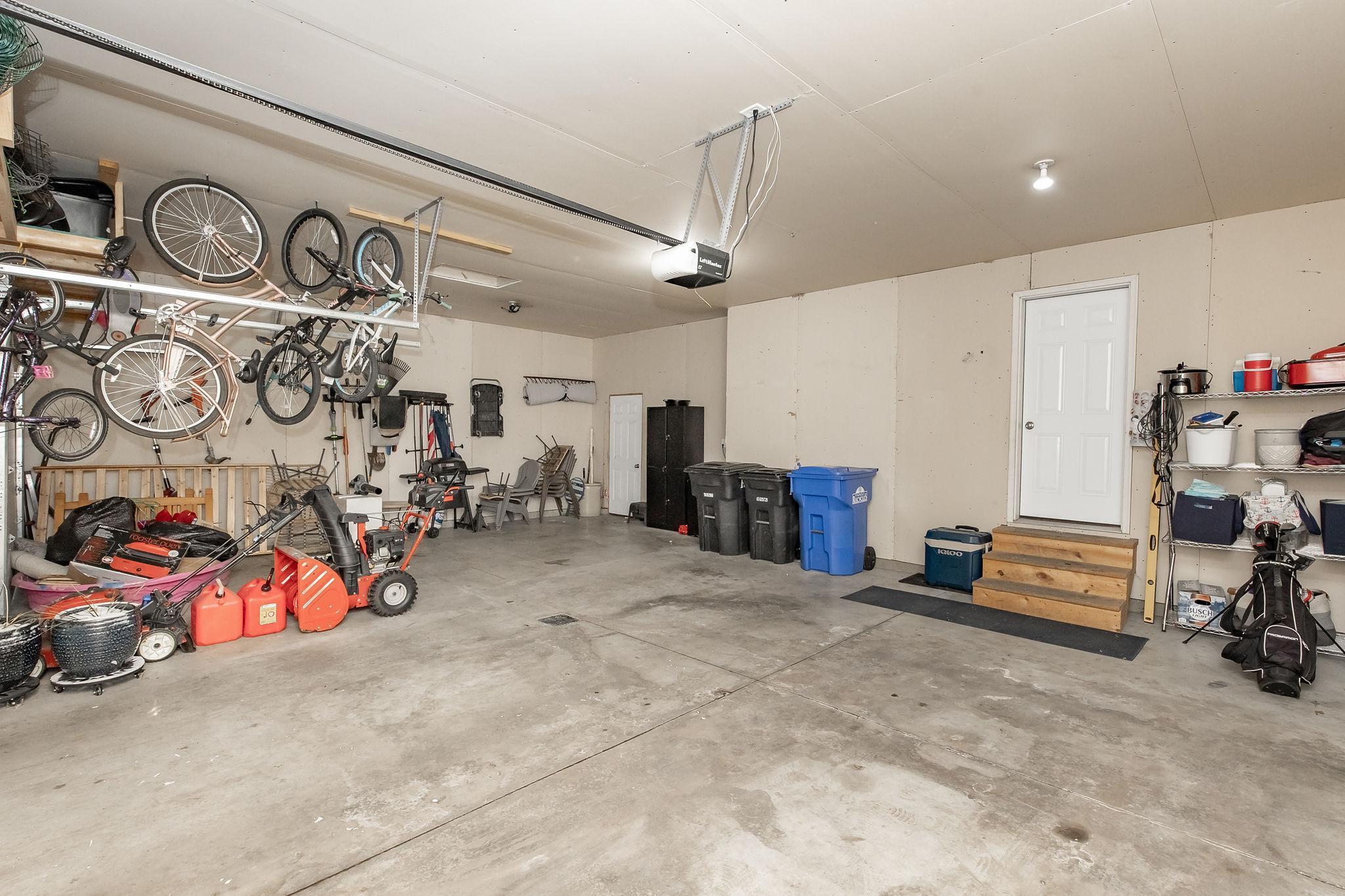 Finished Garage