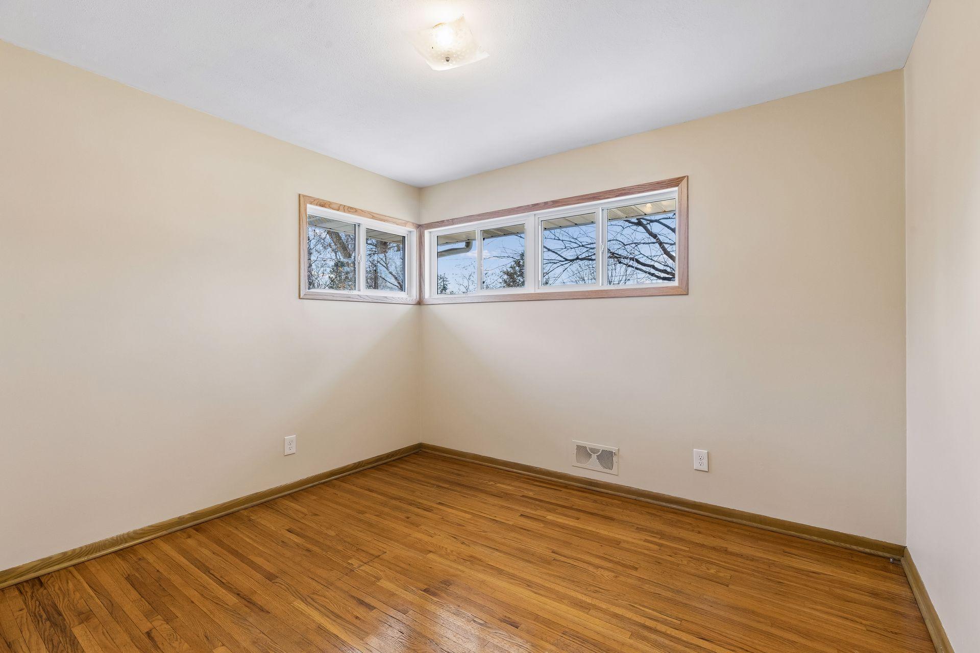 Bedroom two on the main floor.