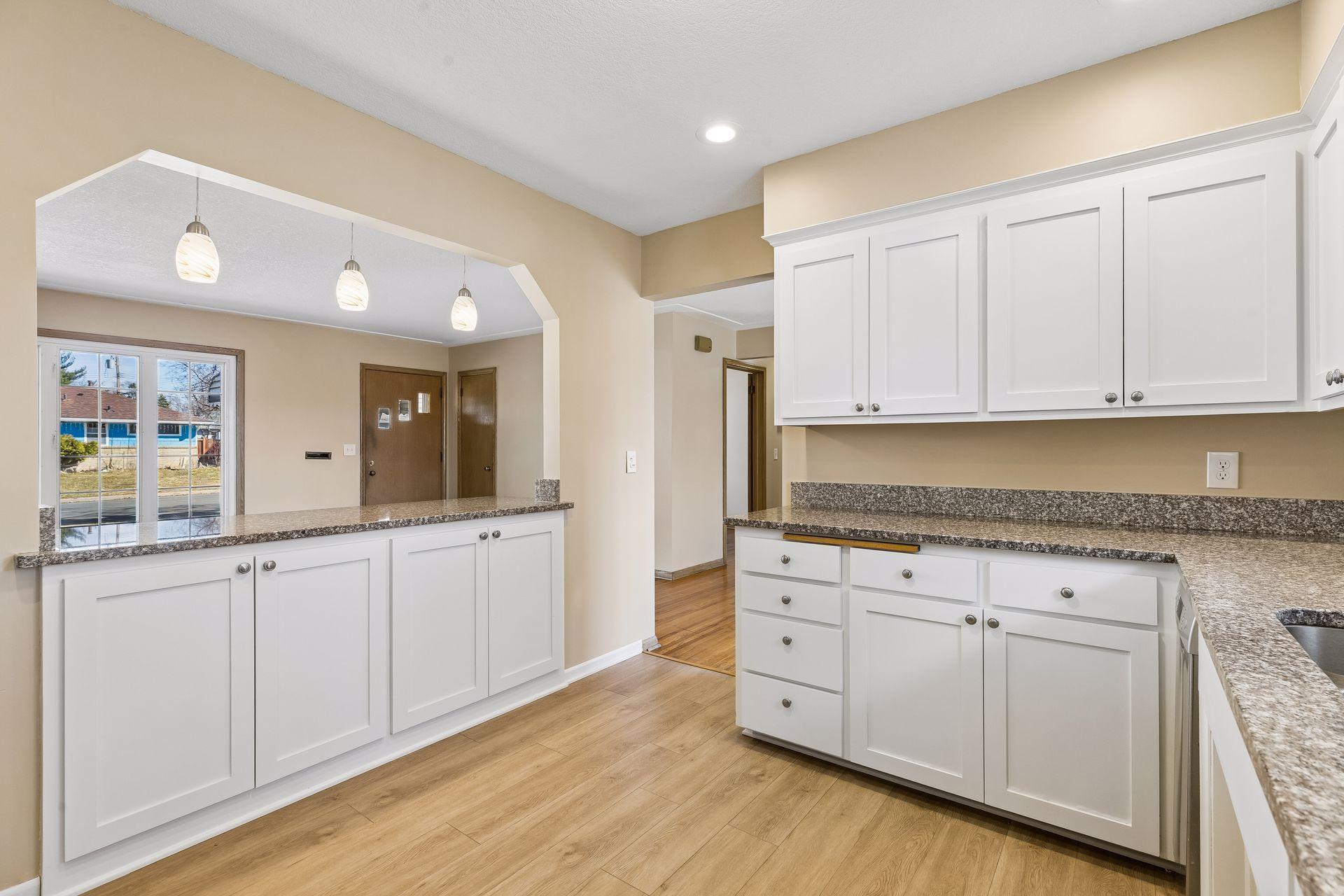 The floor plan is so open!